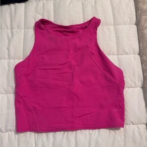 Pink lululemon tank top